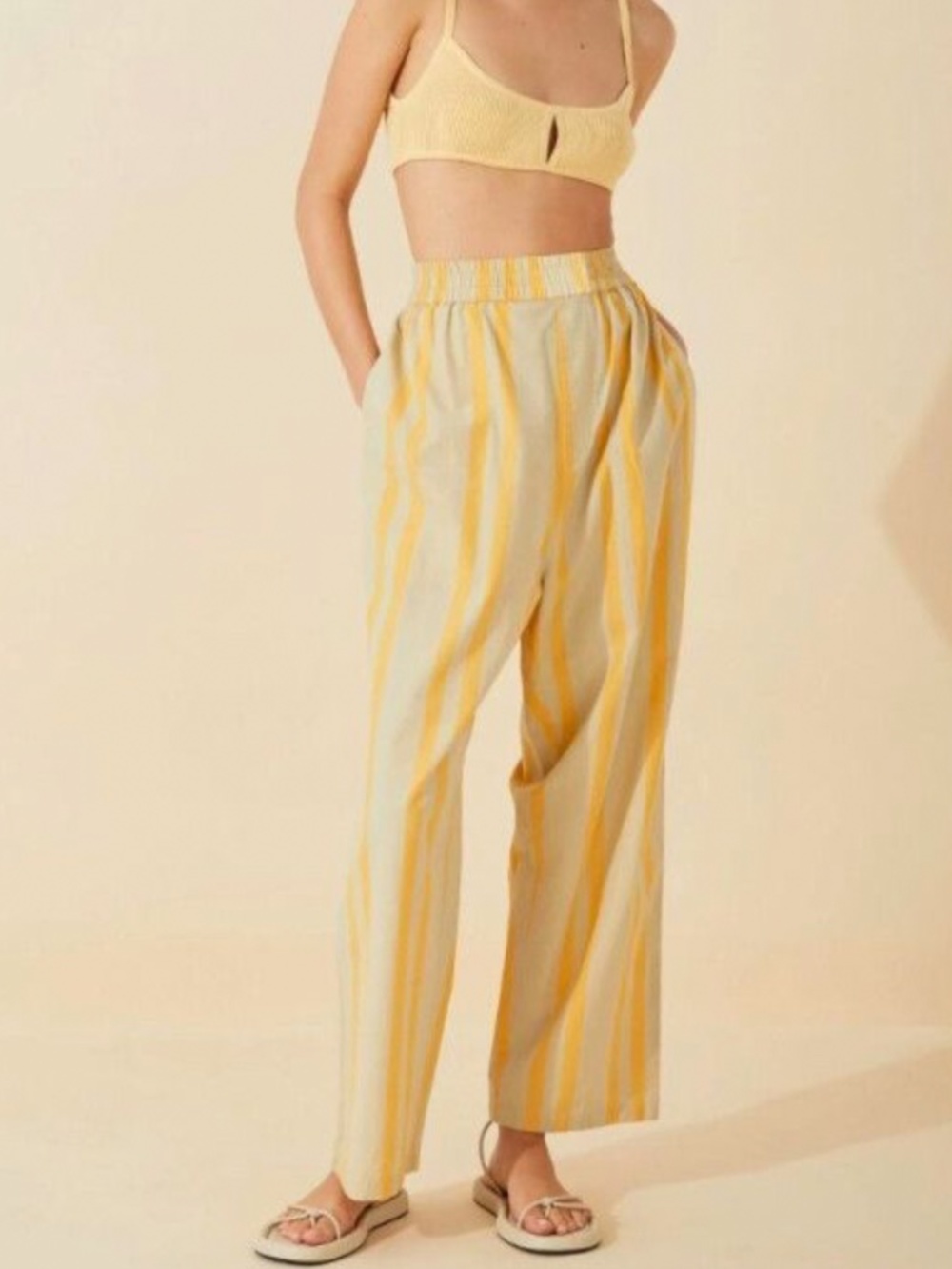 Zulu & Zephyr Stripe Organic Cotton Pant